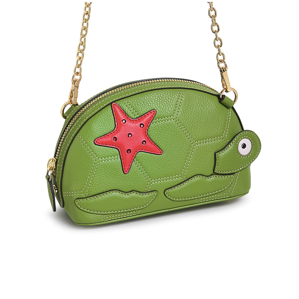 ARCHIE TURTLE MEDIUM ZIPTOP CROSSBODY BOnsAI