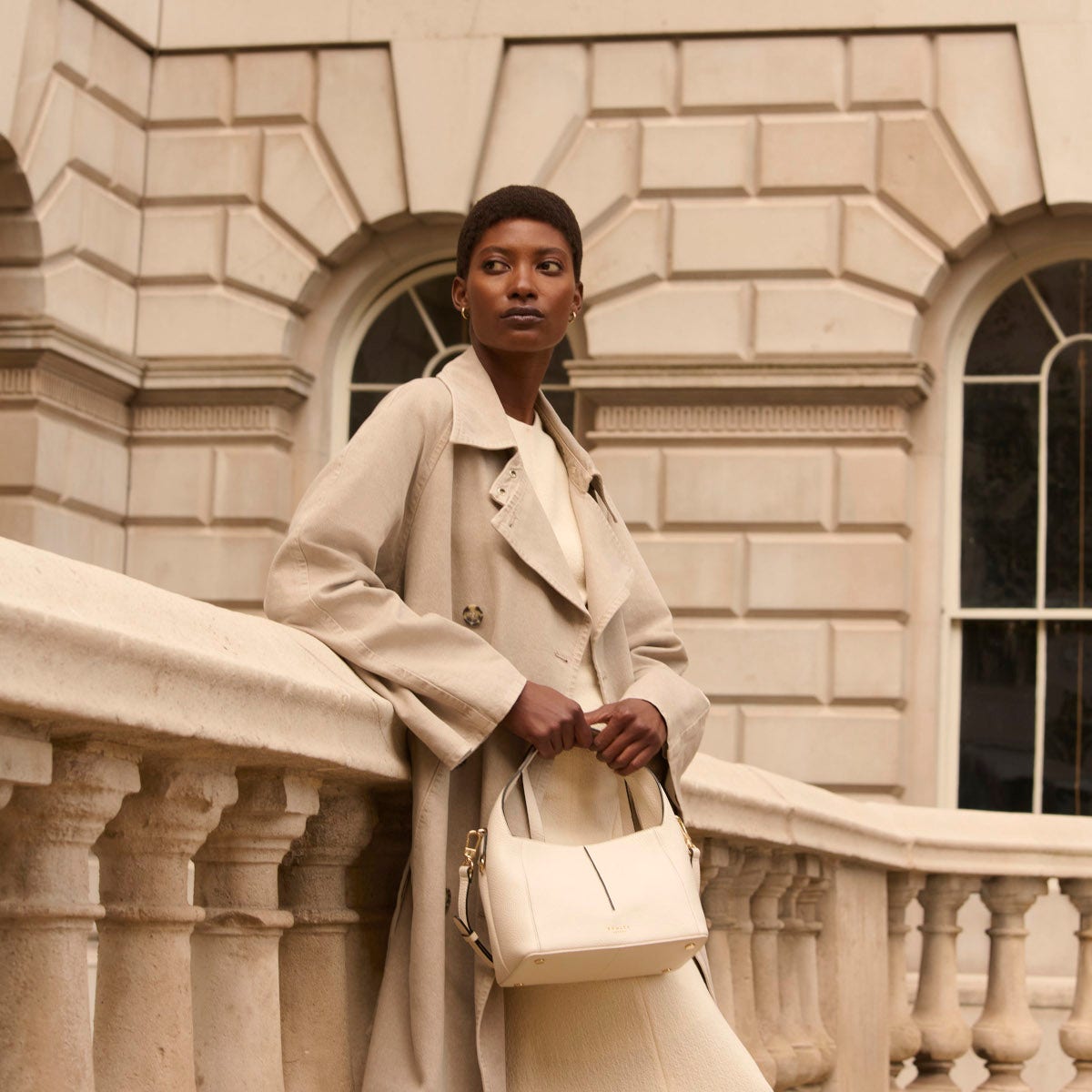 White Leather Bag | Hillgate Place Grab AW24 | Radley London