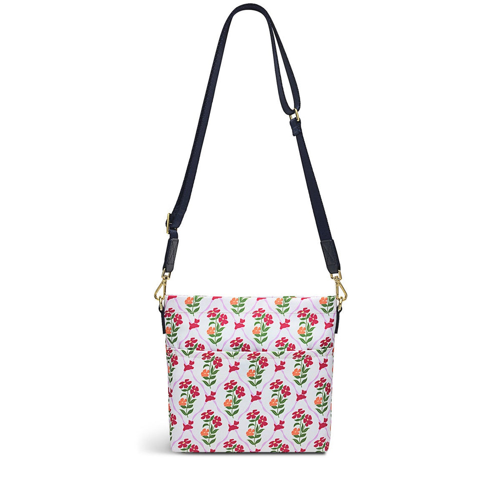 Finsbury Park Fabric Small Ziptop Crossbody Bag in Chalk - H1265109