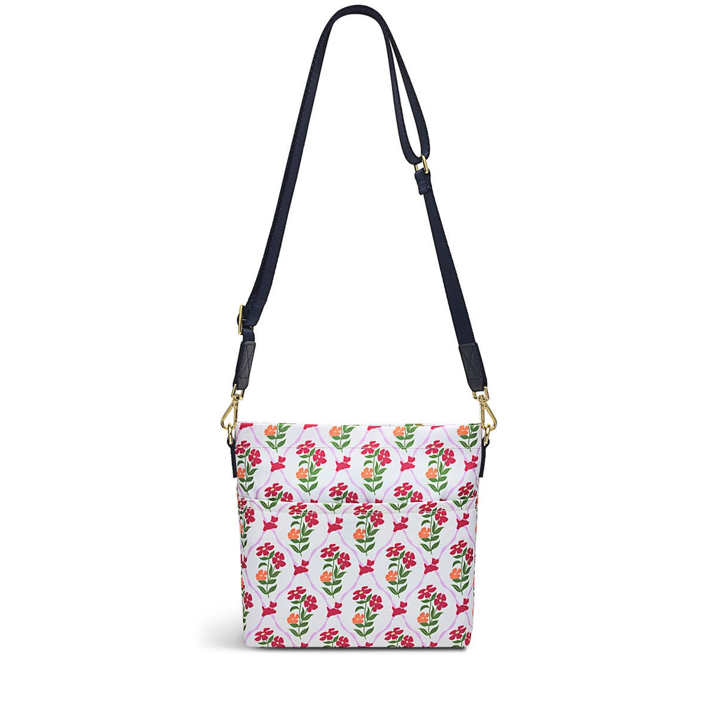 Finsbury Park Fabric Small Ziptop Crossbody Bag in Chalk - H1265109