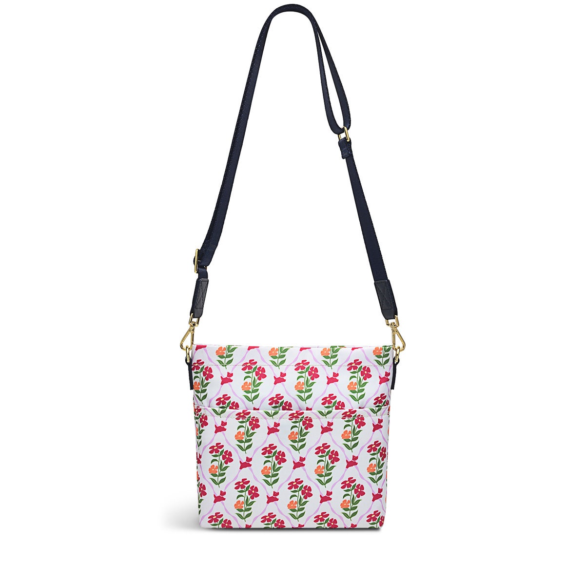 Finsbury Park Fabric Small Ziptop Crossbody Bag in Chalk - H1265109