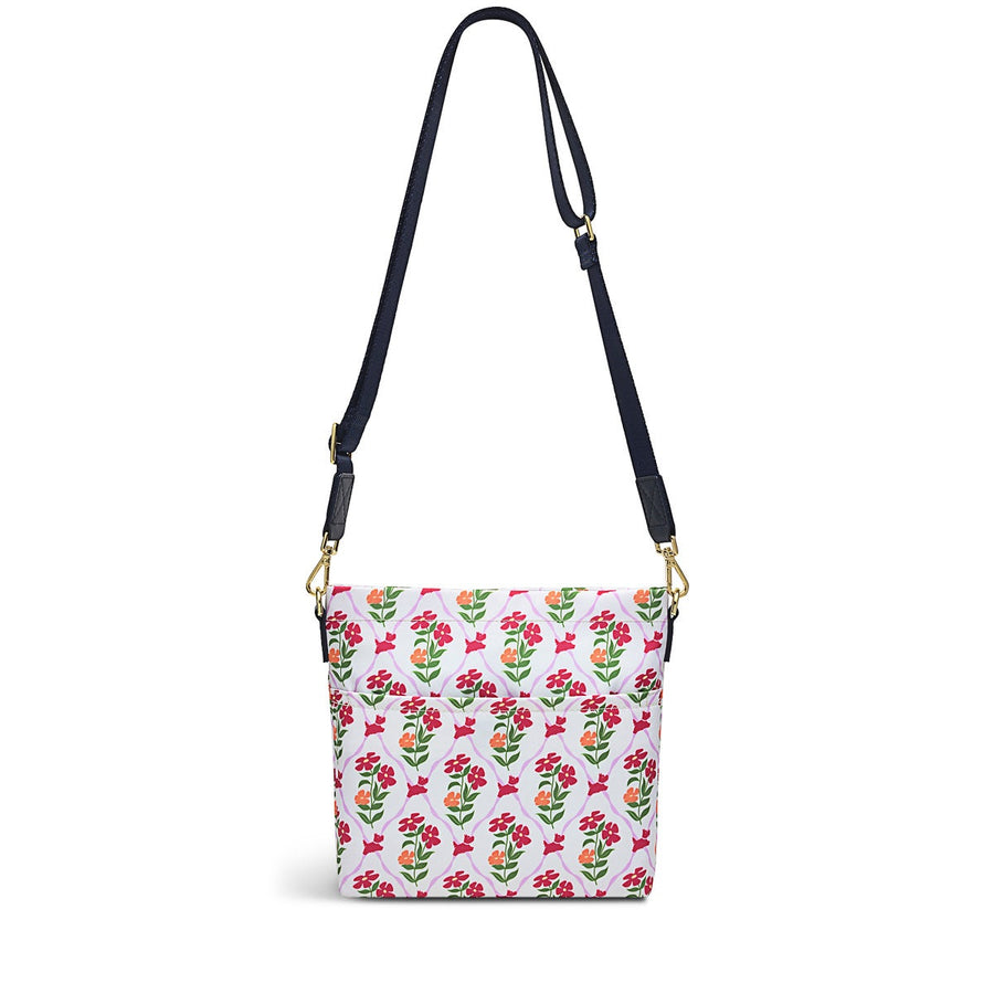 Finsbury Park Fabric Small Ziptop Crossbody Bag in Chalk - H1265109