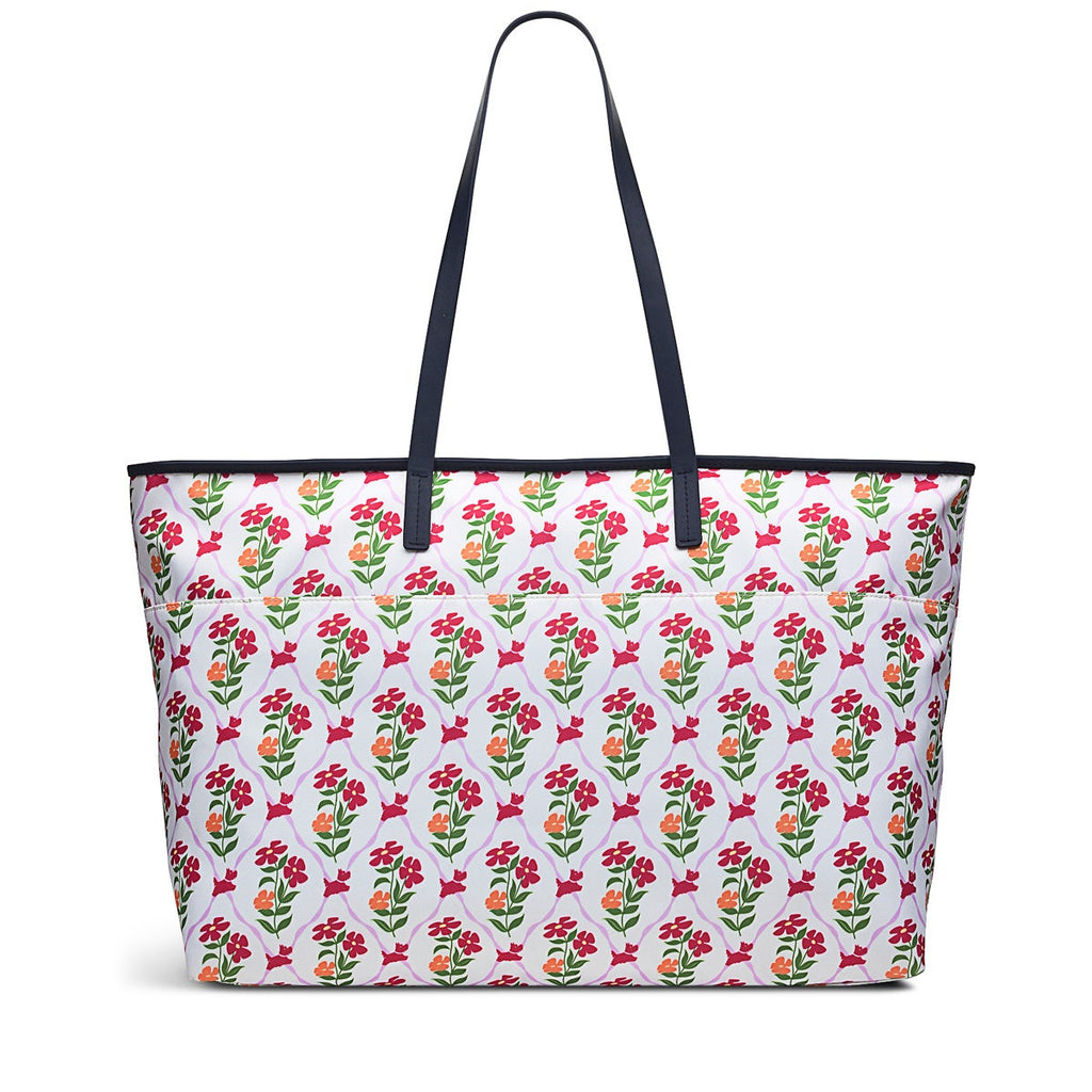 Finsbury Park Fabric Large Ziptop Shoulder Bag in Chalk - H1267109