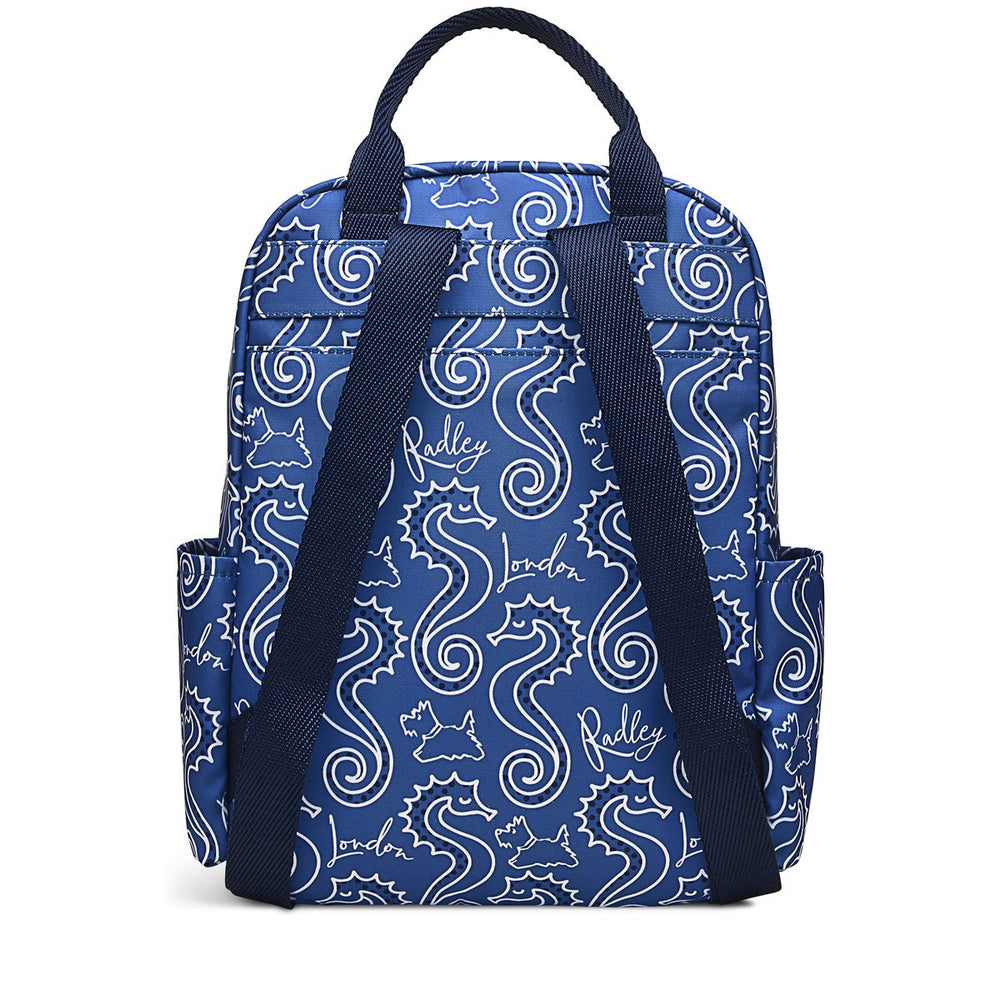 Finsbury Park Fabric Medium Ziptop Backpack in Boathouse - H1268476