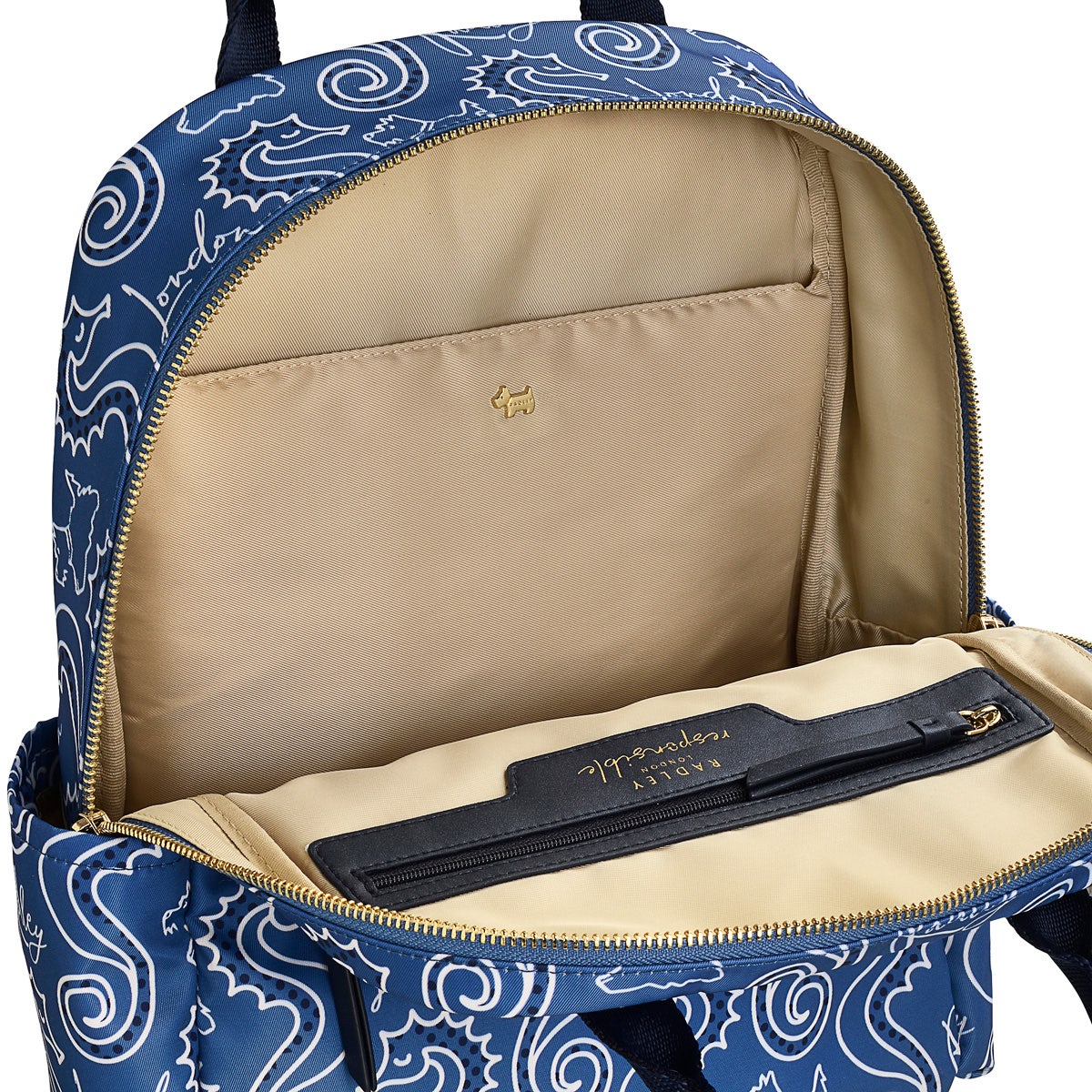 Blue Backpack | Finsbury Park Seahorse AW24 | Radley London