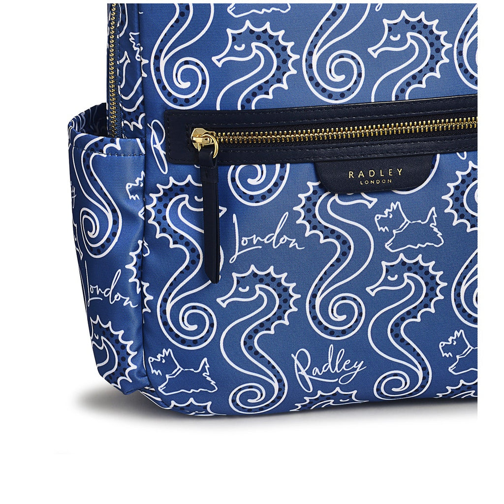 Finsbury Park Fabric Medium Ziptop Backpack in Boathouse - H1268476
