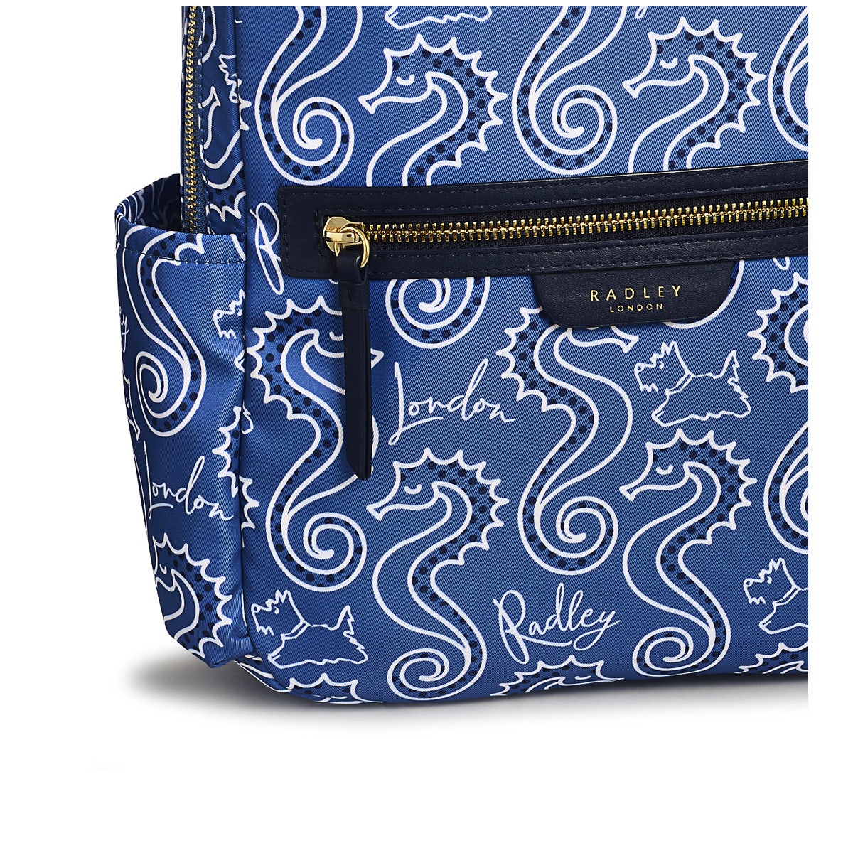 Finsbury Park Fabric Medium Ziptop Backpack in Boathouse - H1268476