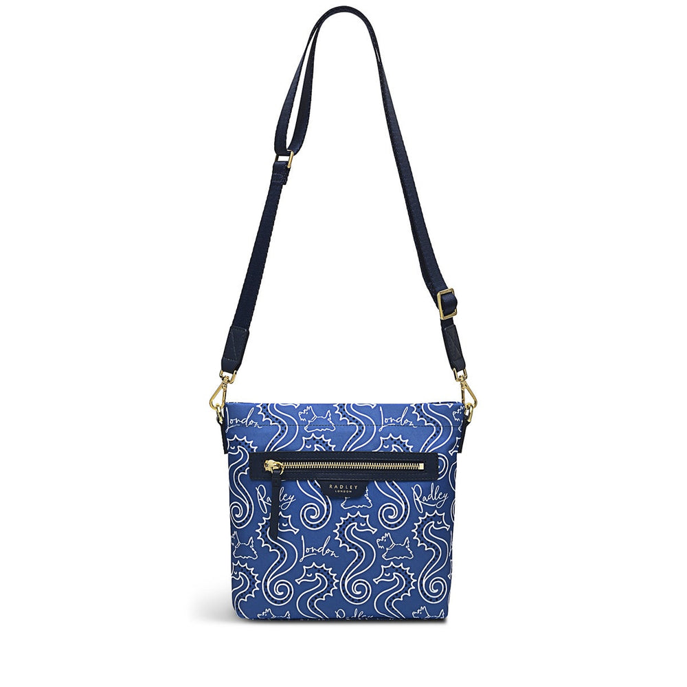 Finsbury Park Fabric Small Ziptop Crossbody Bag in Boathouse - H1269476