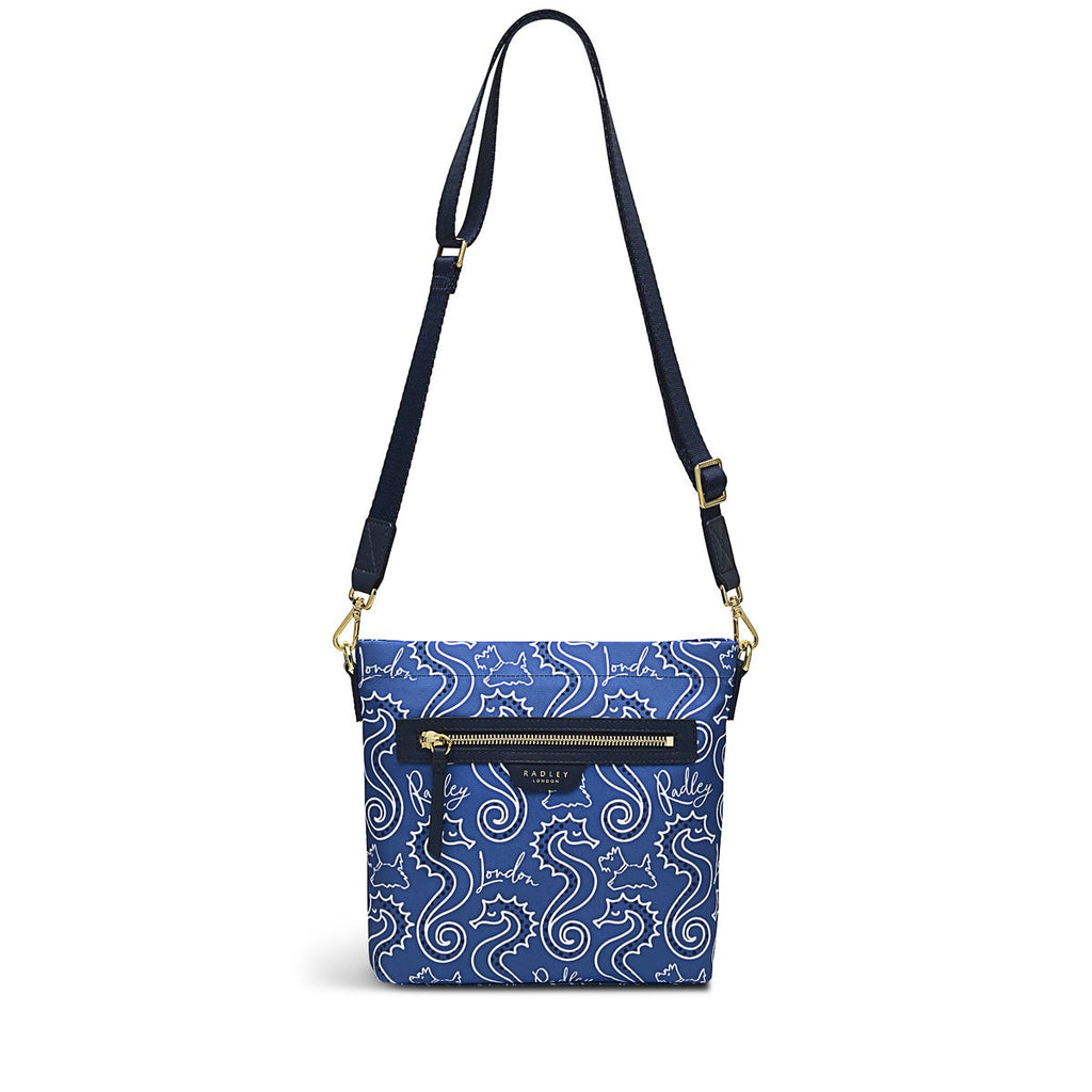 Finsbury Park Fabric Small Ziptop Crossbody Bag in Boathouse - H1269476