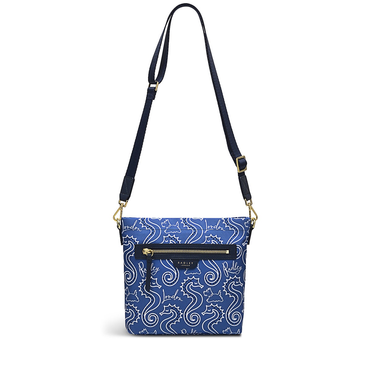 Finsbury Park Fabric Small Ziptop Crossbody Bag in Boathouse - H1269476