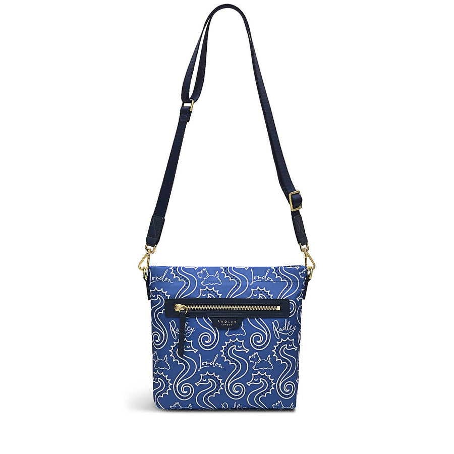 Finsbury Park Fabric Small Ziptop Crossbody Bag in Boathouse - H1269476