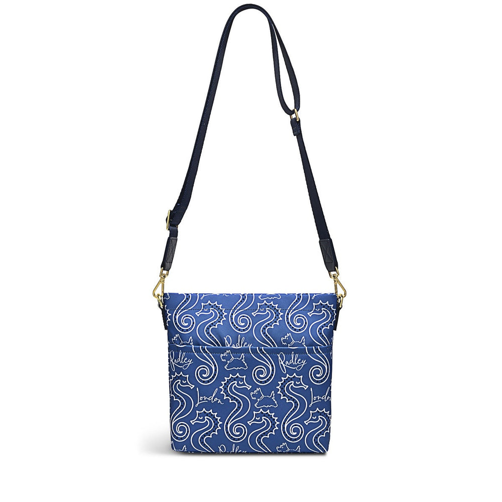 Finsbury Park Fabric Small Ziptop Crossbody Bag in Boathouse - H1269476