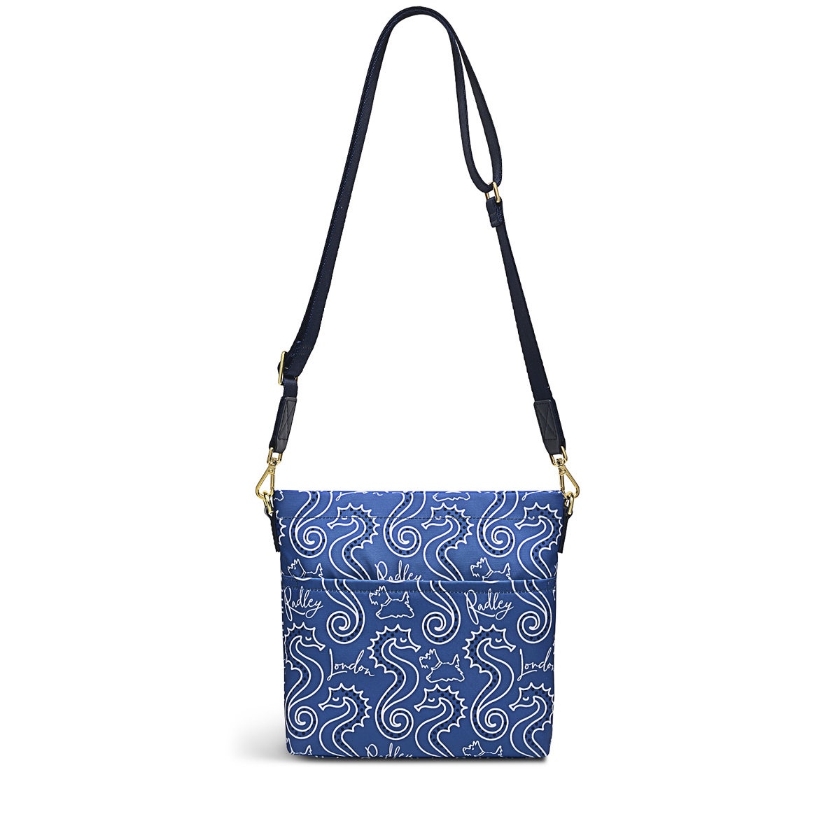 Finsbury Park Fabric Small Ziptop Crossbody Bag in Boathouse - H1269476
