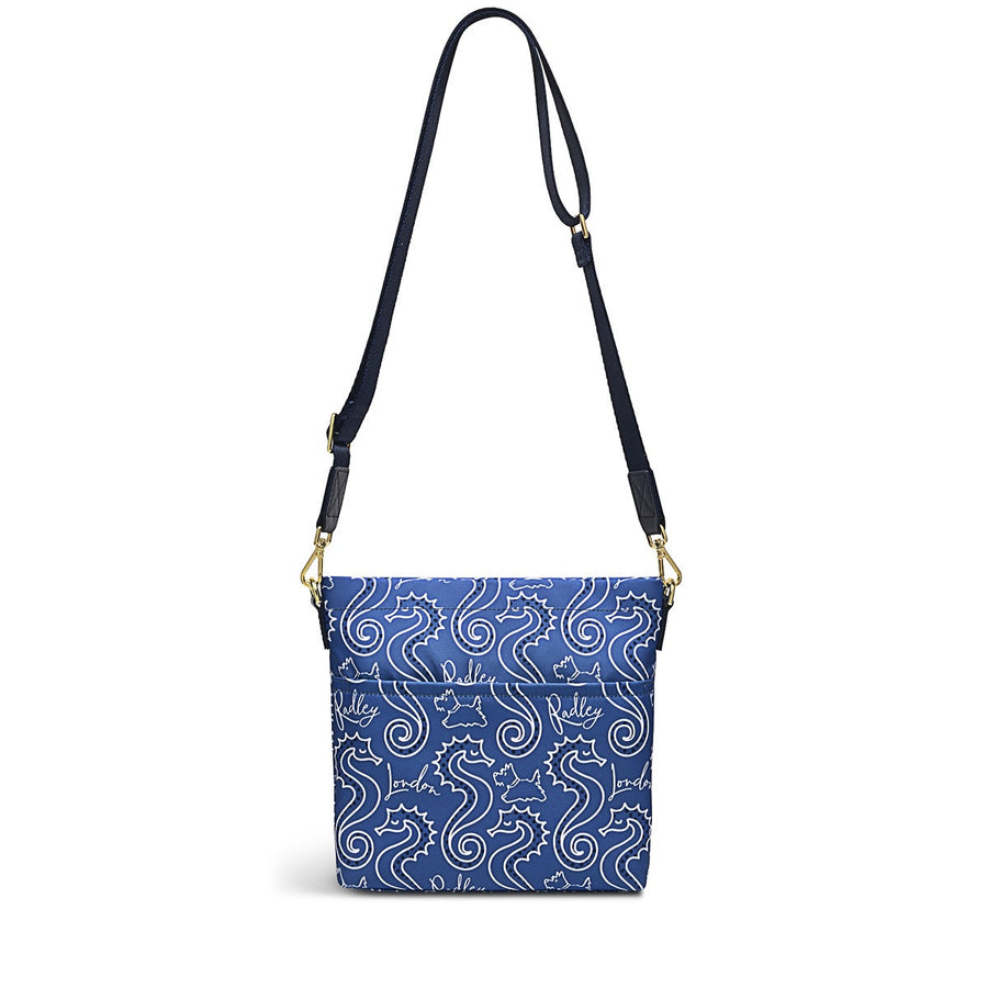 Finsbury Park Fabric Small Ziptop Crossbody Bag in Boathouse - H1269476