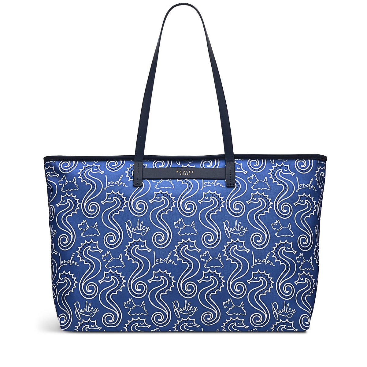 Finsbury Park Fabric Large Ziptop Shoulder Bag in Boathouse - H1271476