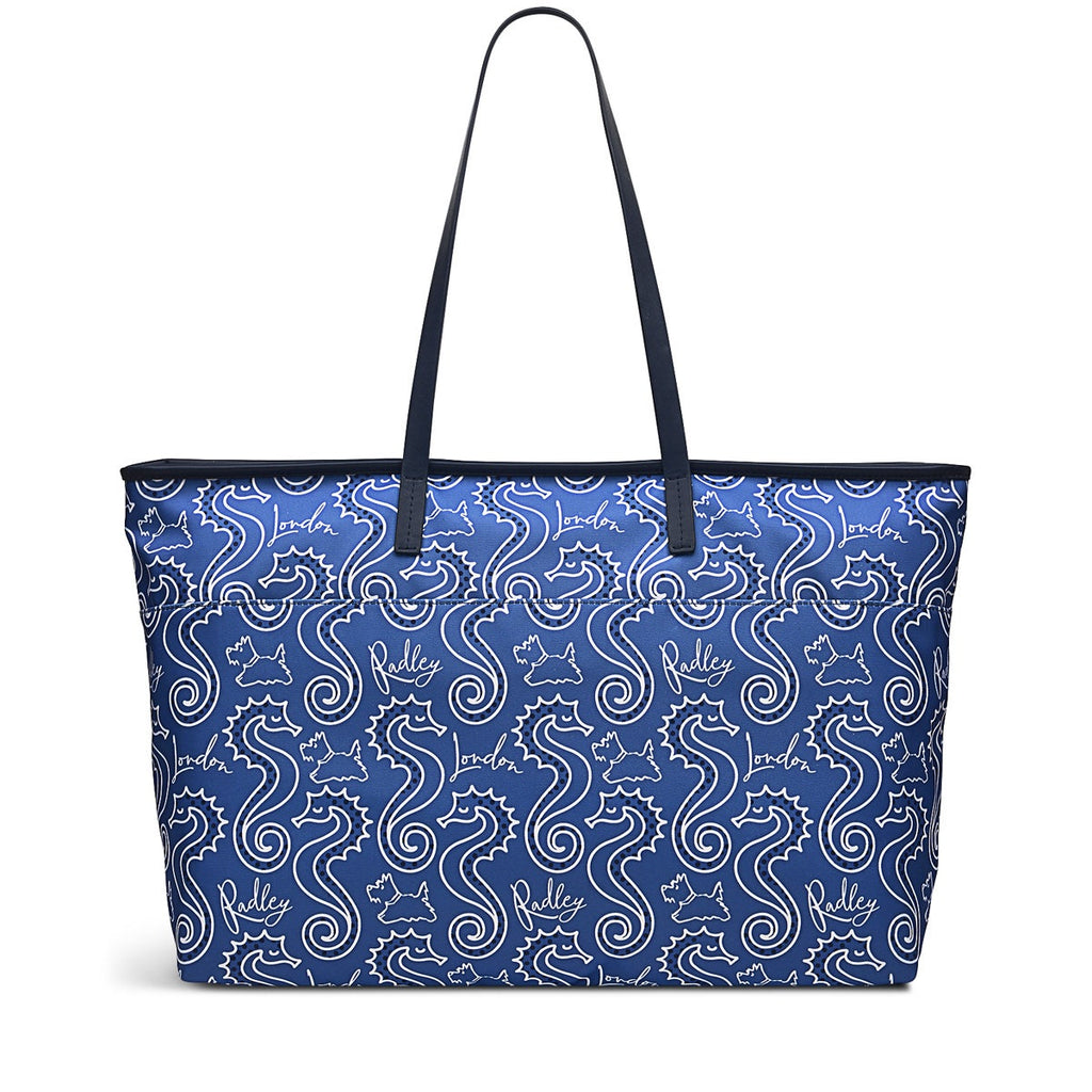 Finsbury Park Fabric Large Ziptop Shoulder Bag in Boathouse - H1271476