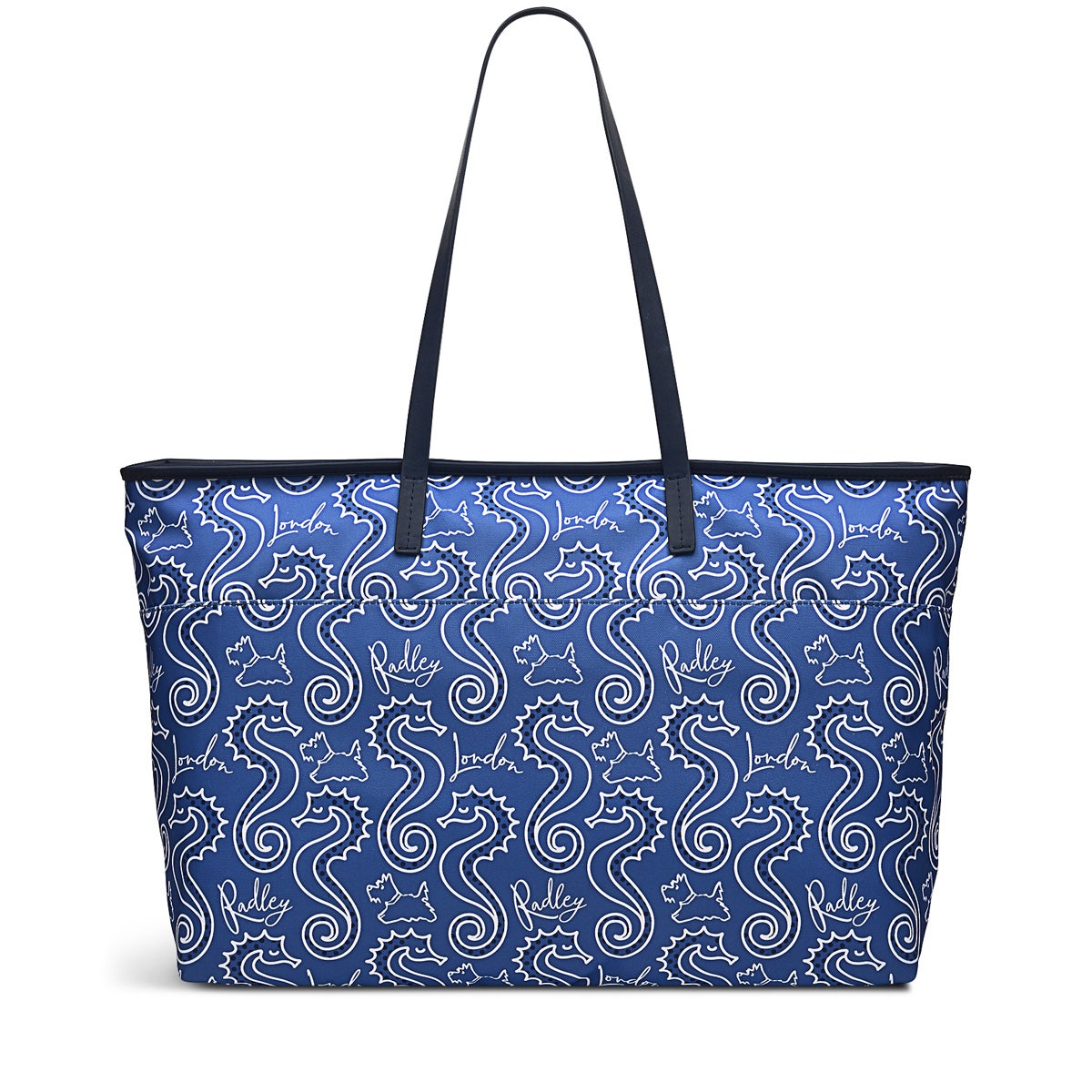 Finsbury Park Fabric Large Ziptop Shoulder Bag in Boathouse - H1271476