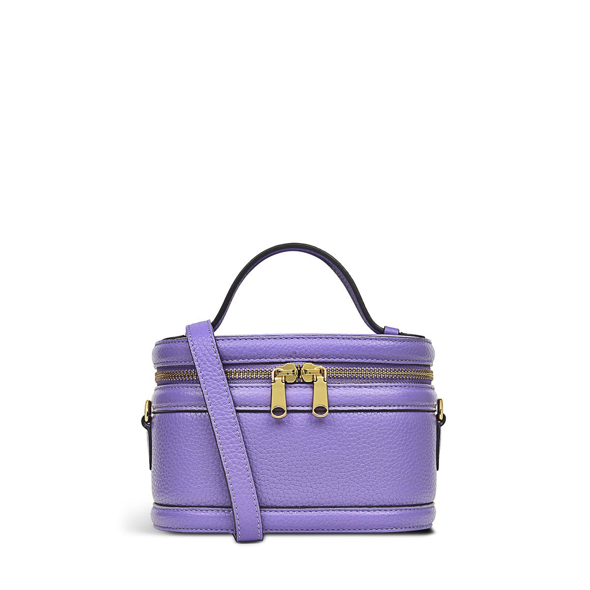 Harriet Street Leather Small Zip Around Crossbody Bag in Allium - H1279513