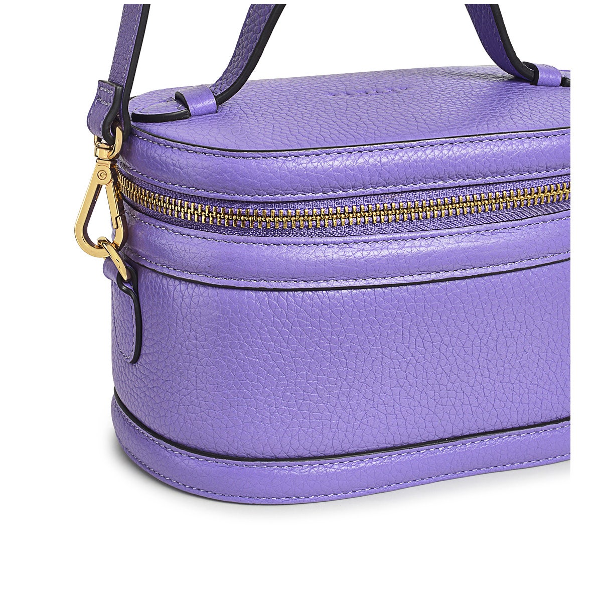 Harriet Street Leather Small Zip Around Crossbody Bag in Allium - H1279513