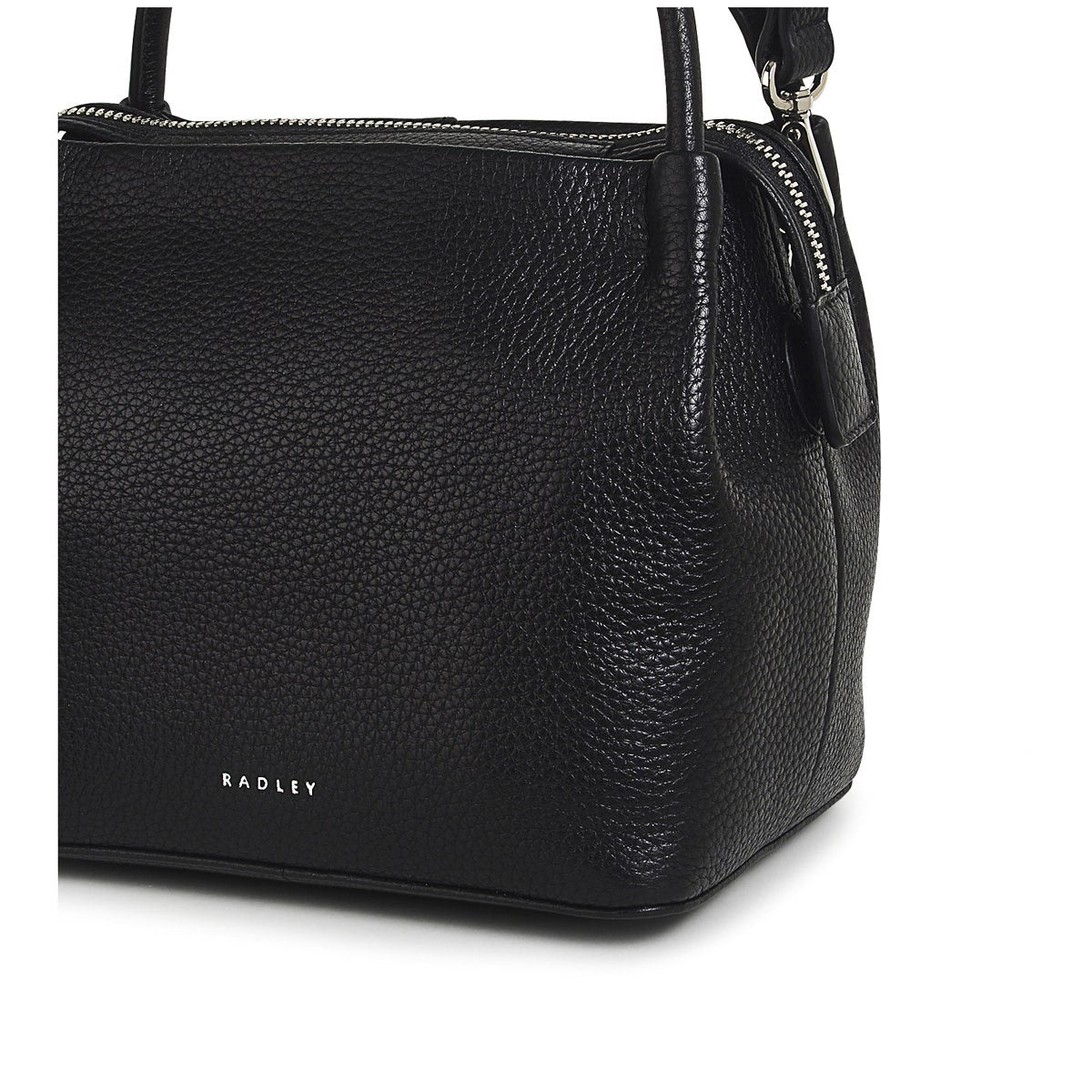 Ivydale Road Leather Small Ziptop Crossbody Bag in Black - H1282001