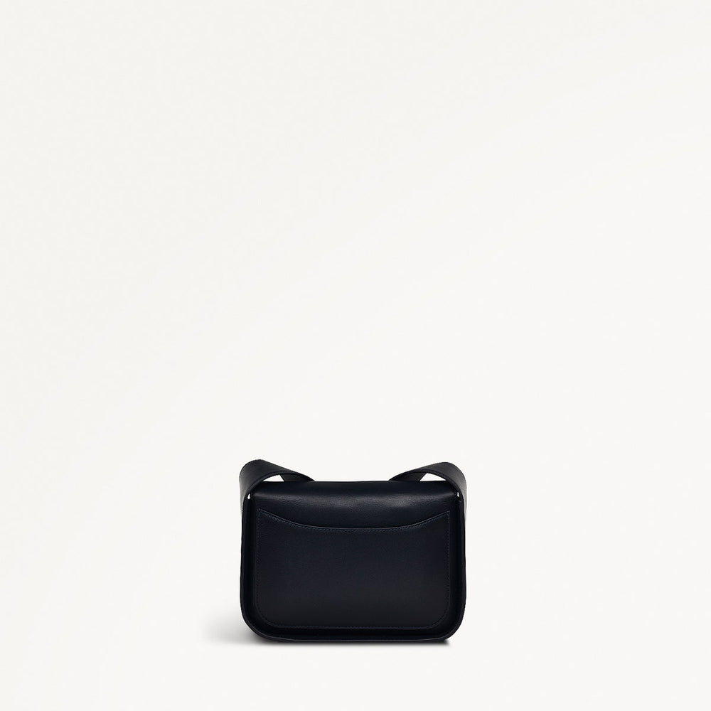 Westwell Lane Leather Small Flapover Crossbody Bag in Ink - H1294401