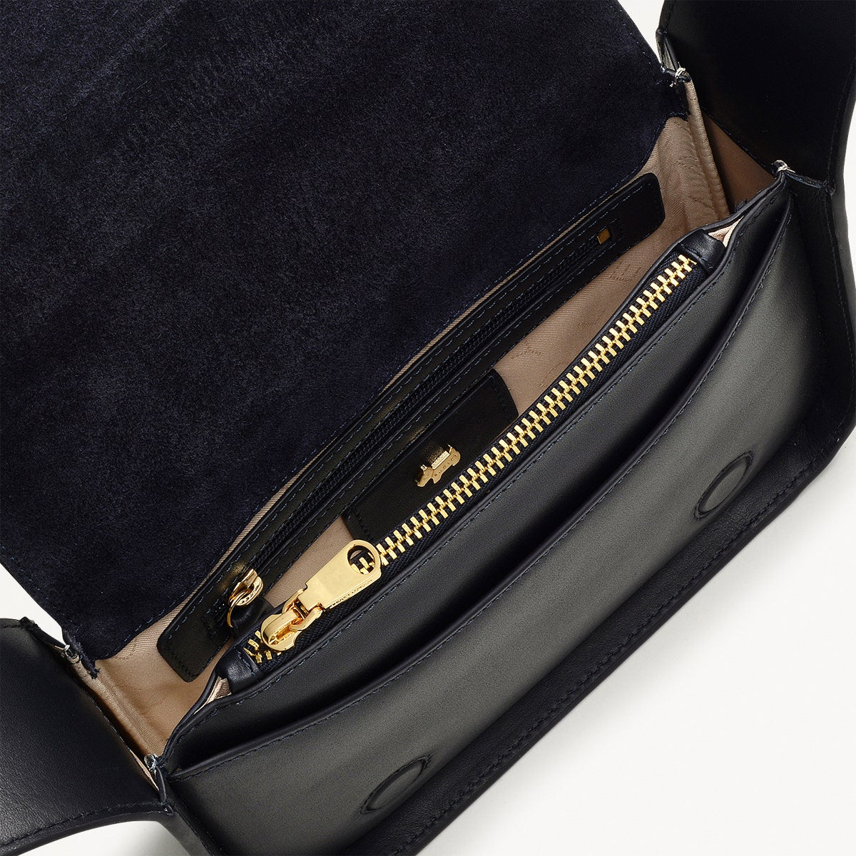 Westwell Lane Leather Small Flapover Crossbody Bag in Ink - H1294401
