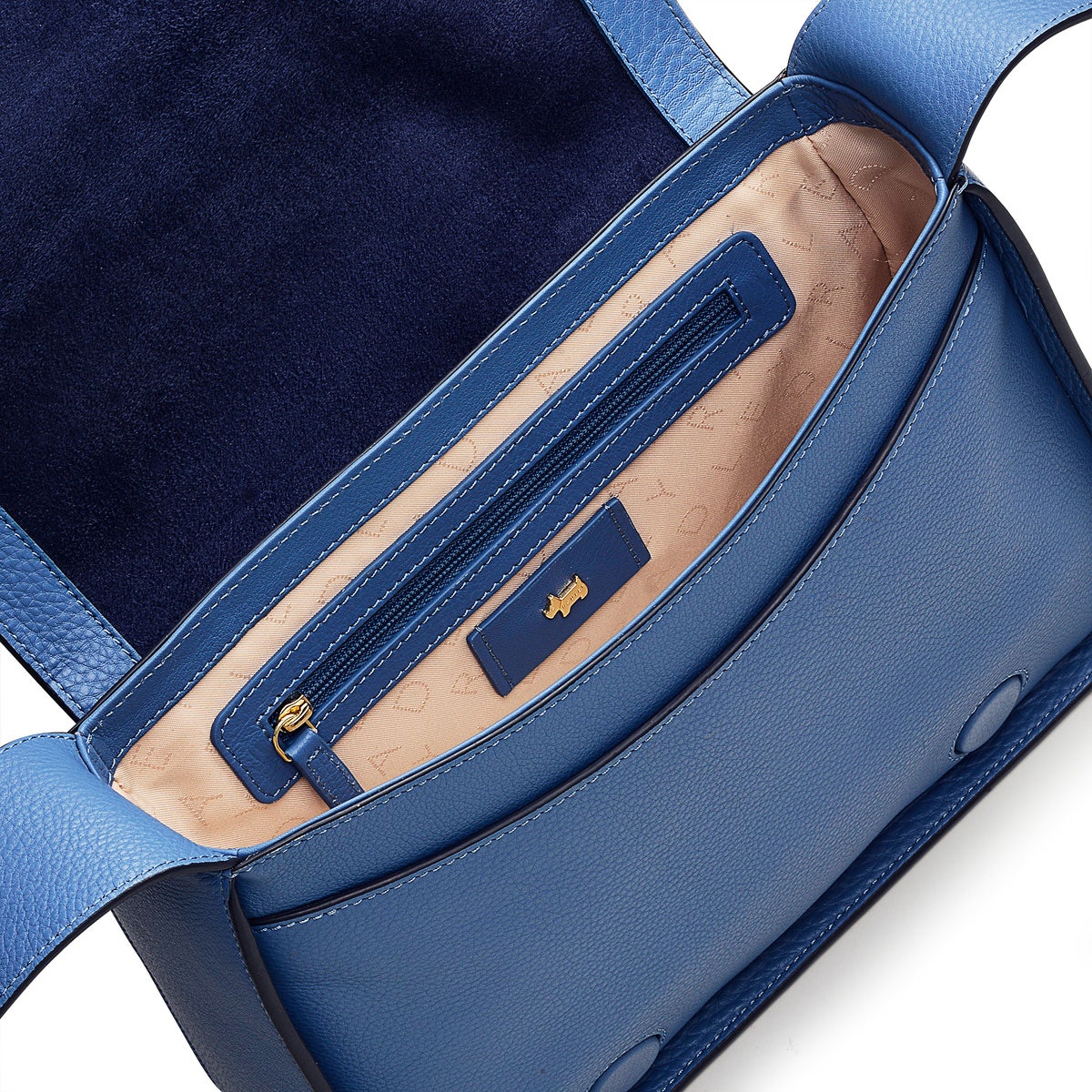 Boathouse Blue Leather Cross Body Purse | Westwell Lane AW24