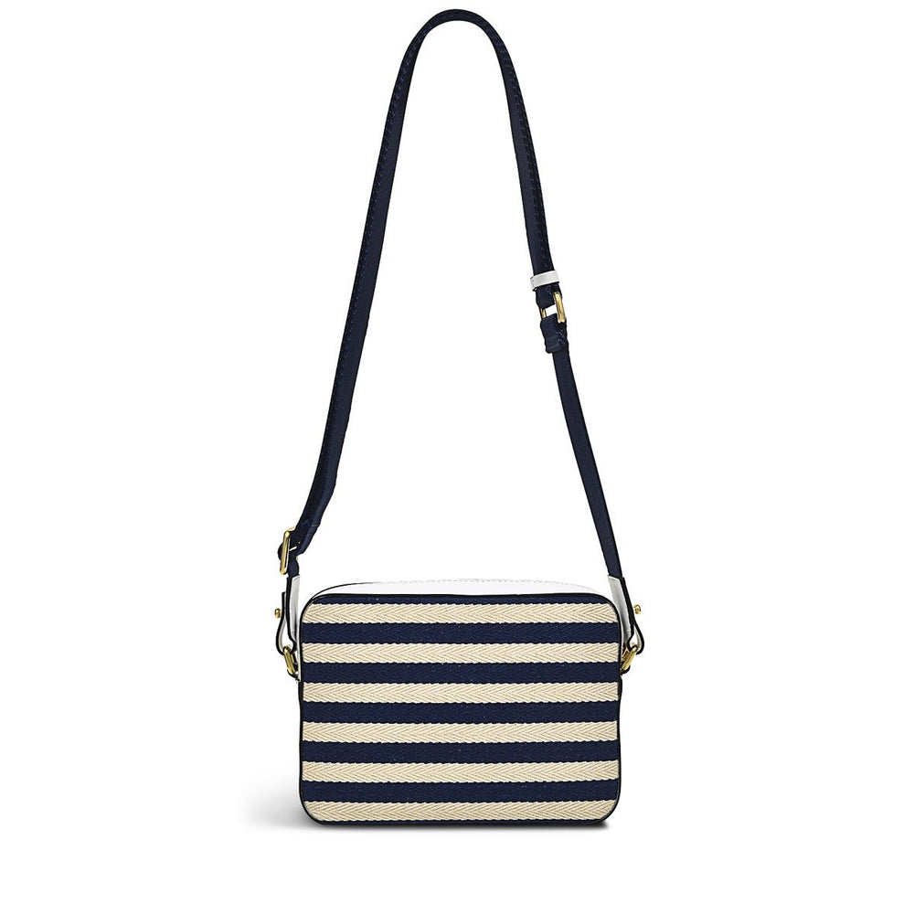 Cromer Way Leather Mini Zip Around Crossbody Bag in Ink - H1527401
