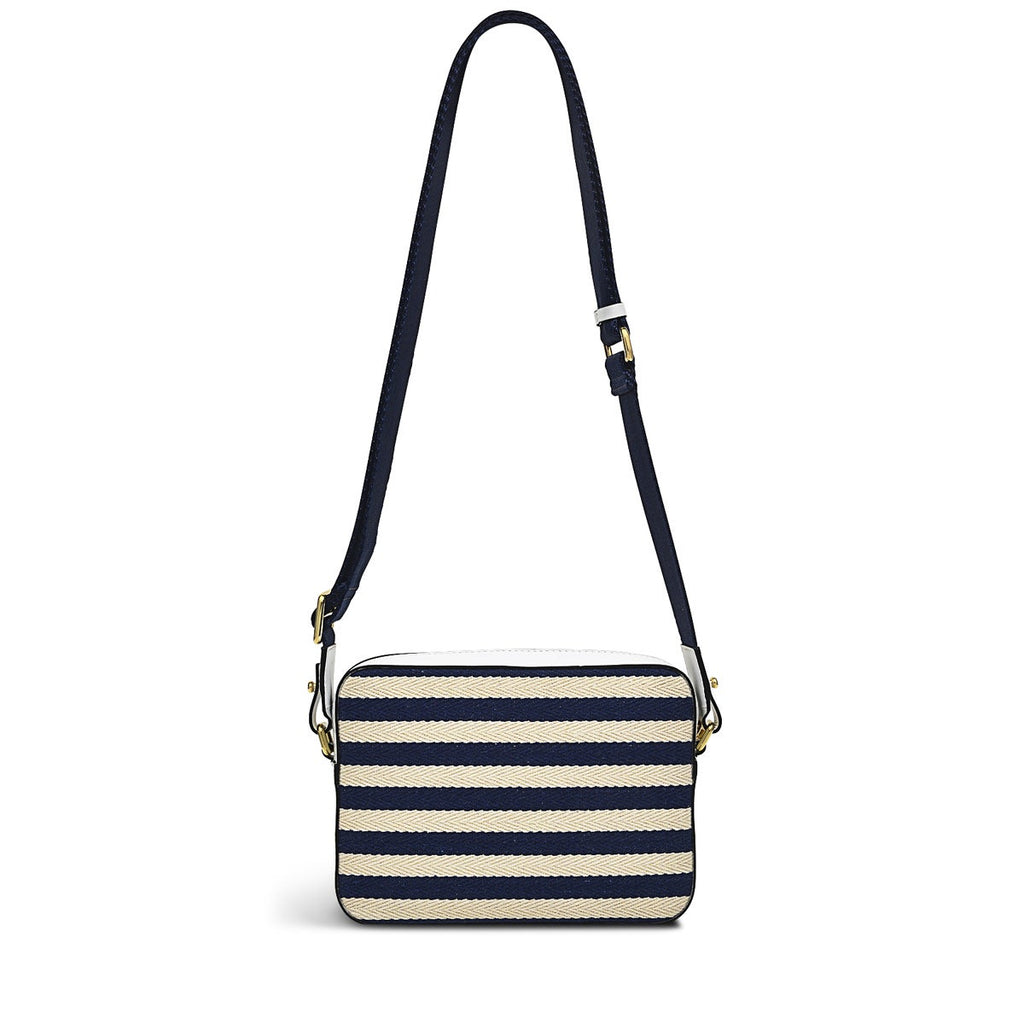 Cromer Way Leather Mini Zip Around Crossbody Bag in Ink - H1527401