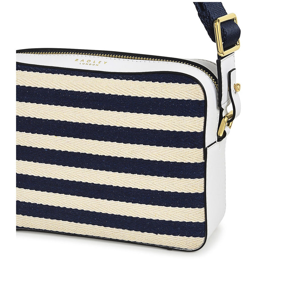 Cromer Way Leather Mini Zip Around Crossbody Bag in Ink - H1527401
