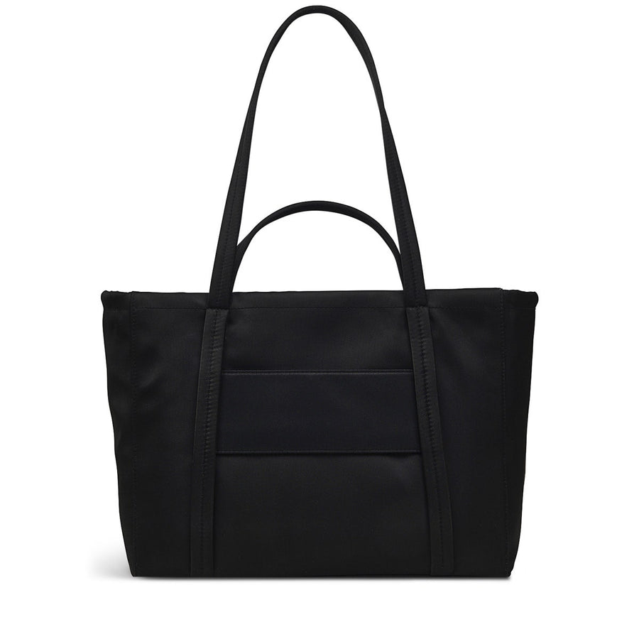 Chesil Place Leather Large Ziptop Tote Bag in Black - H1529001
