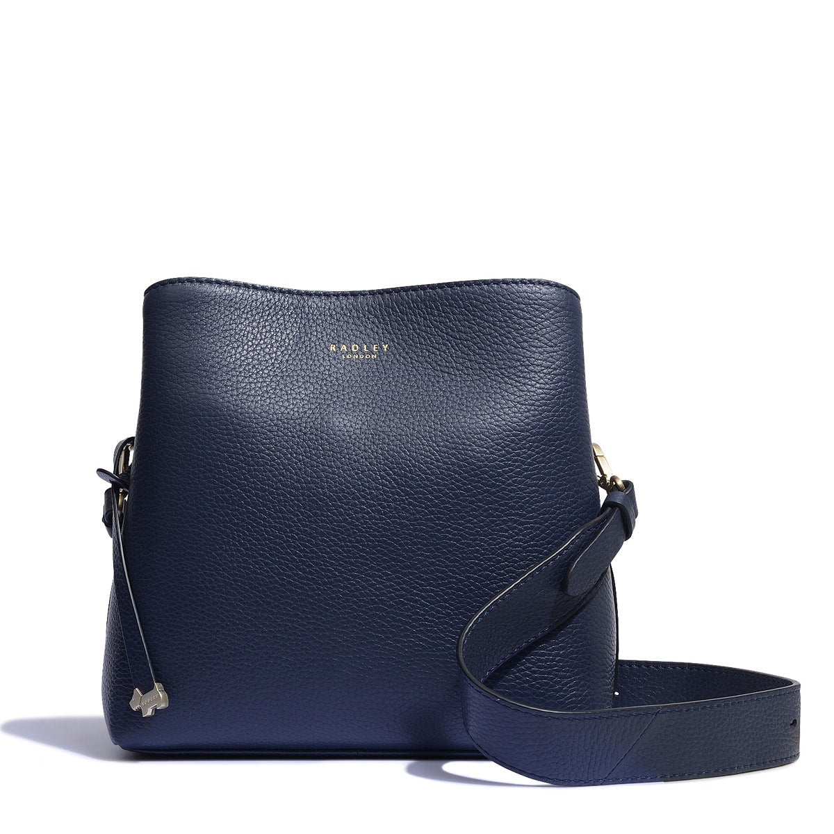 Dukes Place Leather Medium Compartment Crossbody Bag in Ink - H1556401