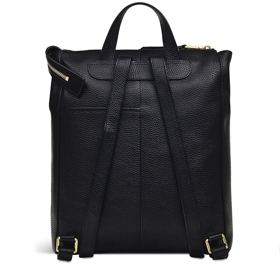 COLEBROOK CLOSE MEDIUM ZIPTOP BACKPACK BLACK - H1771001