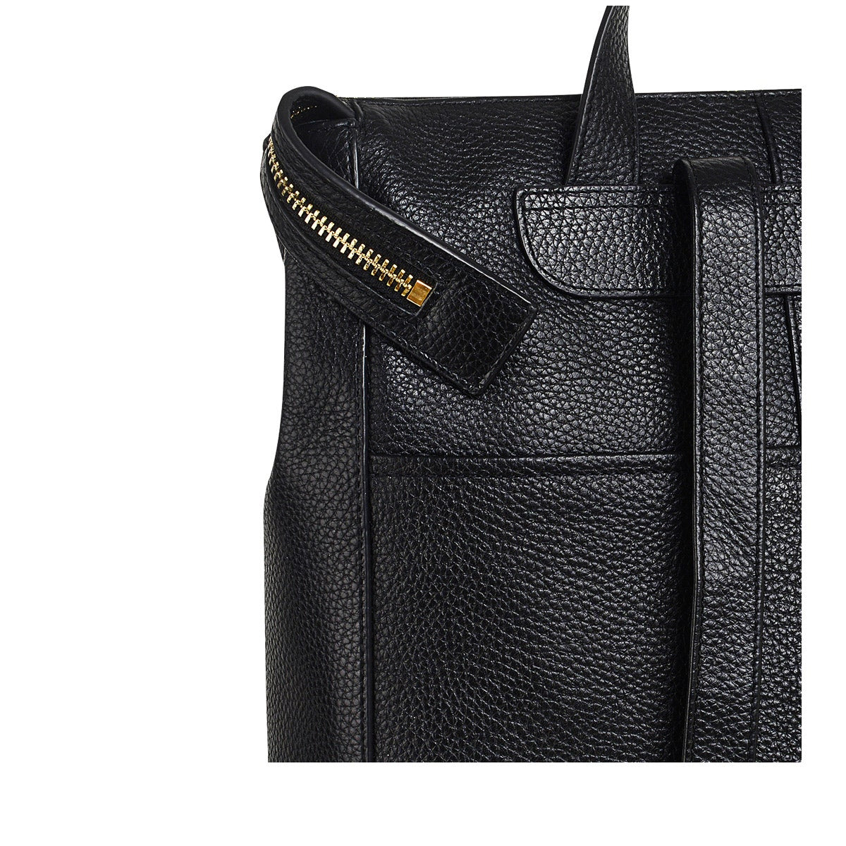 COLEBROOK CLOSE MEDIUM ZIPTOP BACKPACK BLACK - H1771001