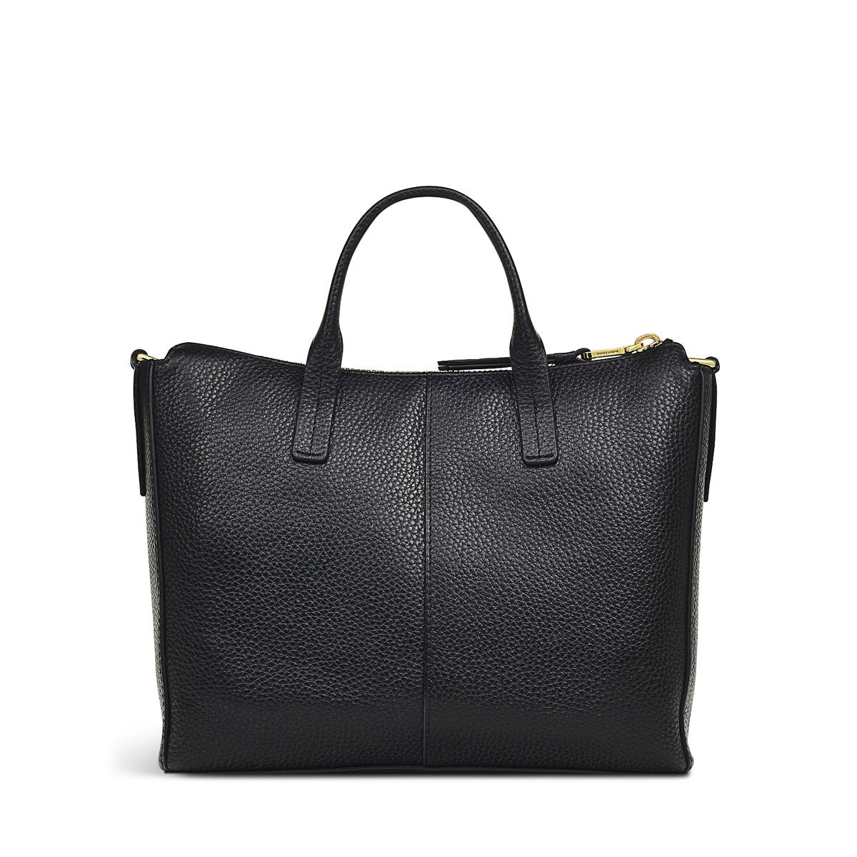 COLEBROOK CLOSE SMALL ZIPTOP Satchel BLACK