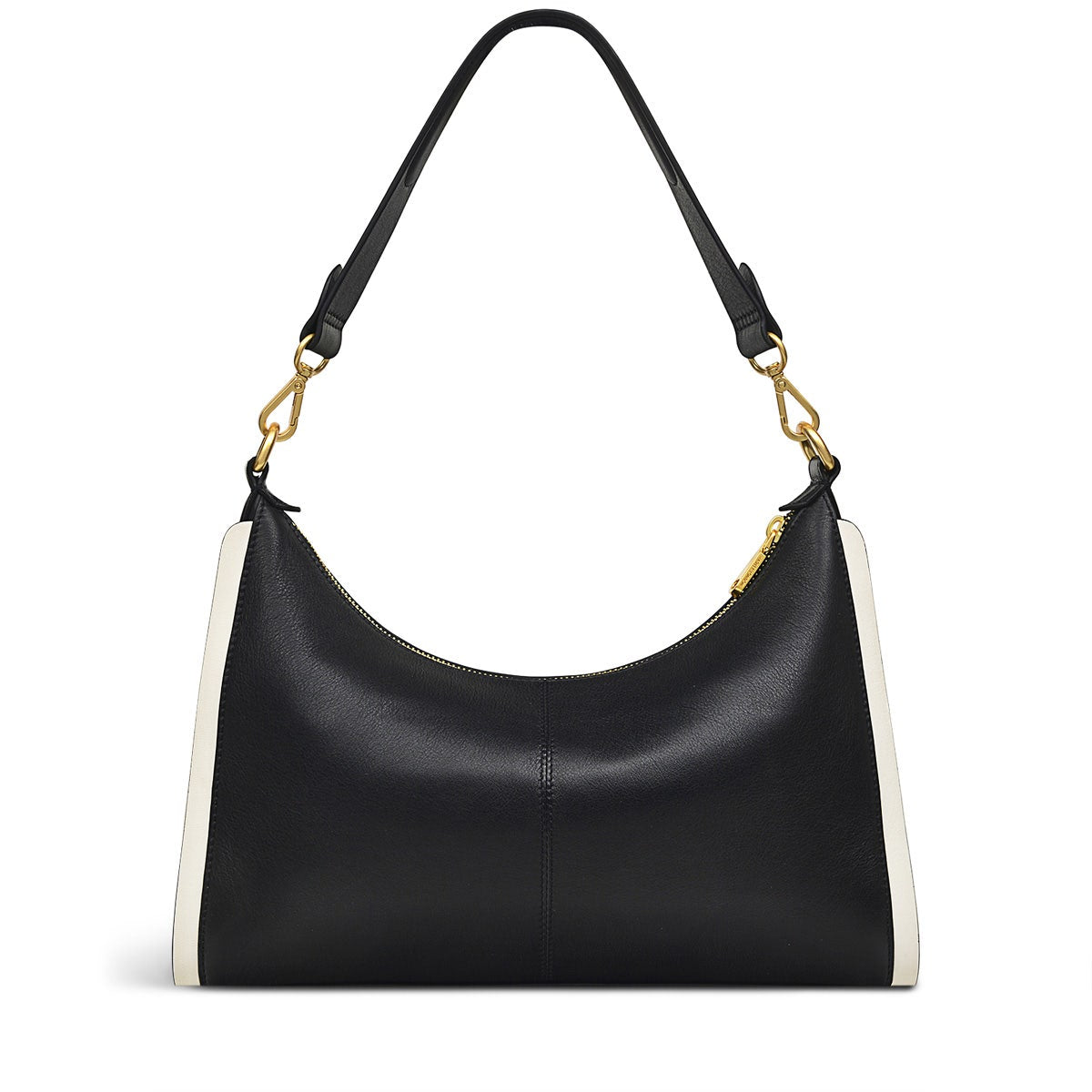 Black Medium Shoulder Bag | Sloane Street Mono Rose AW24 | Radley