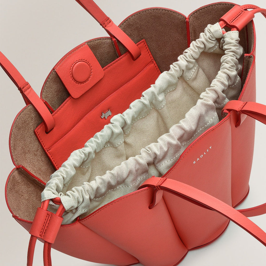 THE LILY SMALL OPEN TOP Satchel LAVA