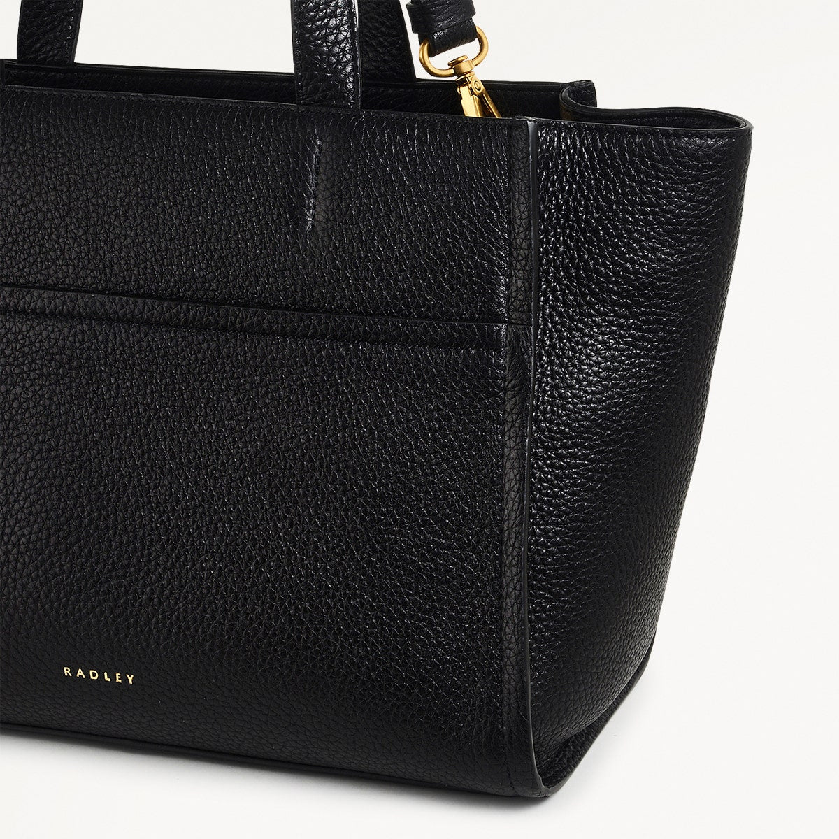 Black Soft Leather Handbag Grab | Oak Street AW24 | Radley