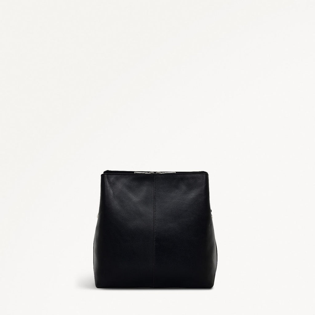Dukes Place - Weave Medium Compartment Crossbody Black - H2125001