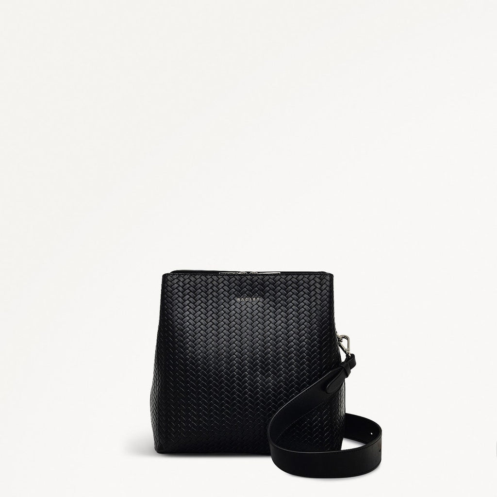 Dukes Place Icon Weave Medium Compartment Cross Body Bag - RHC26102