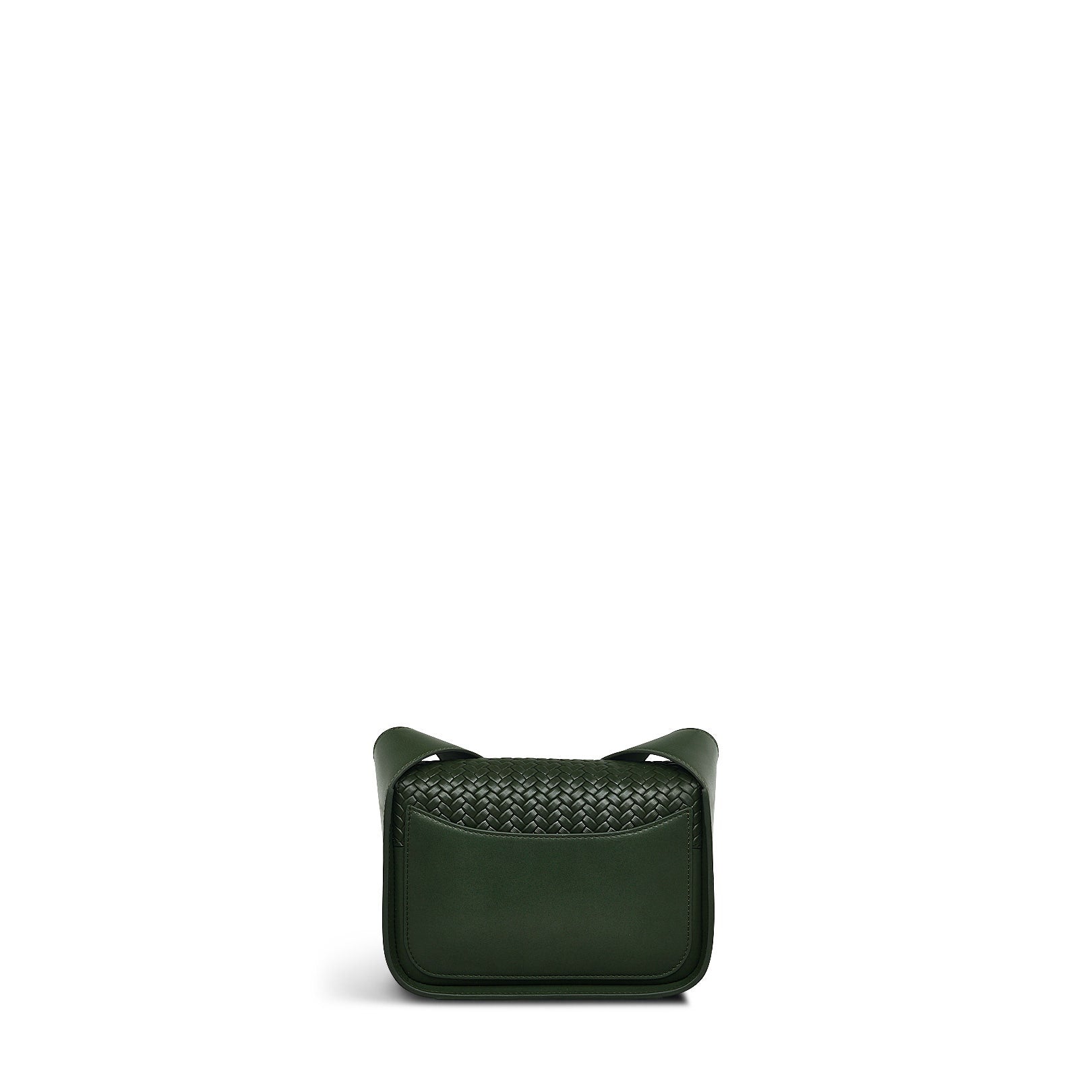 Westwell Lane Leather Small Flapover Crossbody Bag in Racing Green - H2139302