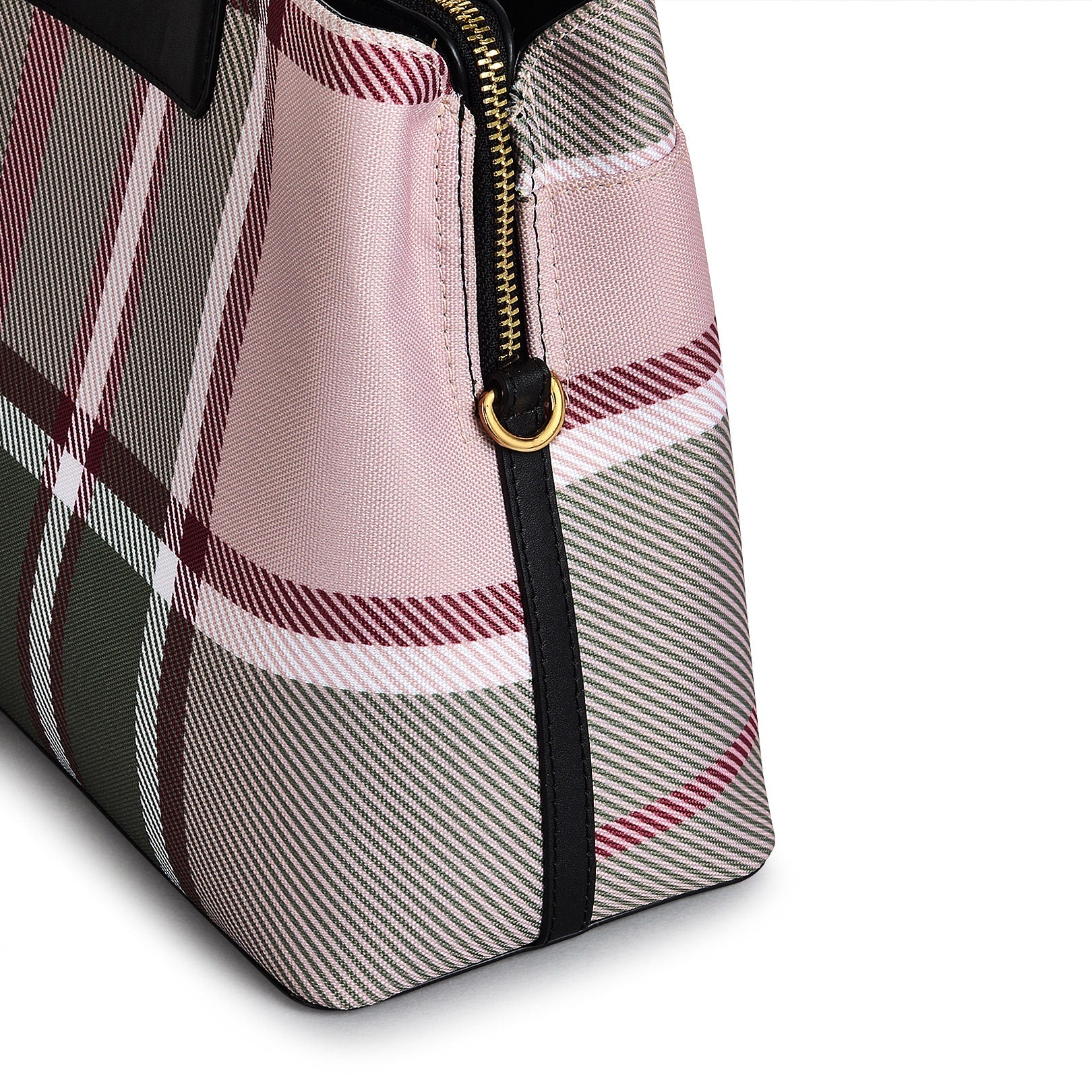 MANOR GARDEns - CHEC MEDIUM ZIPTOP Satchel RACING GREEN