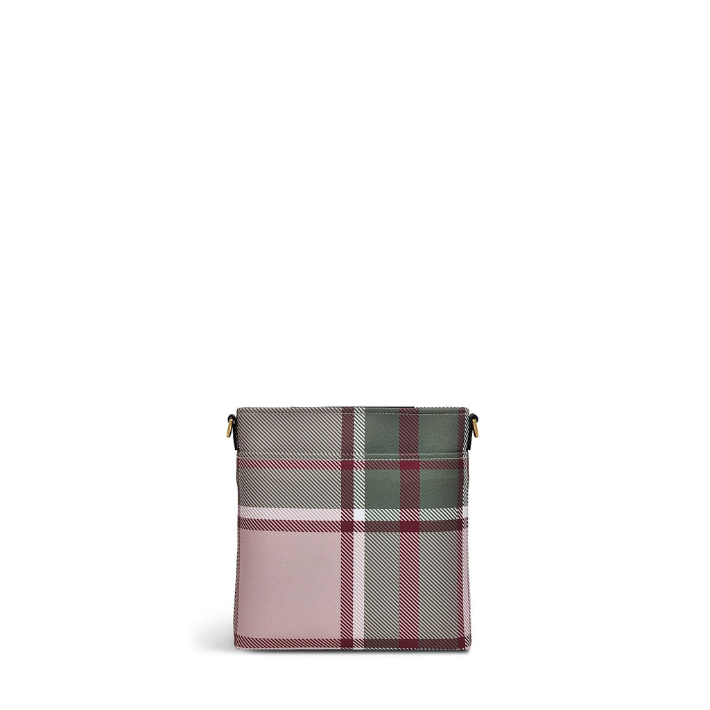 Manor Gardens Fabric Small Ziptop Crossbody Bag in Racing Green - H2146302