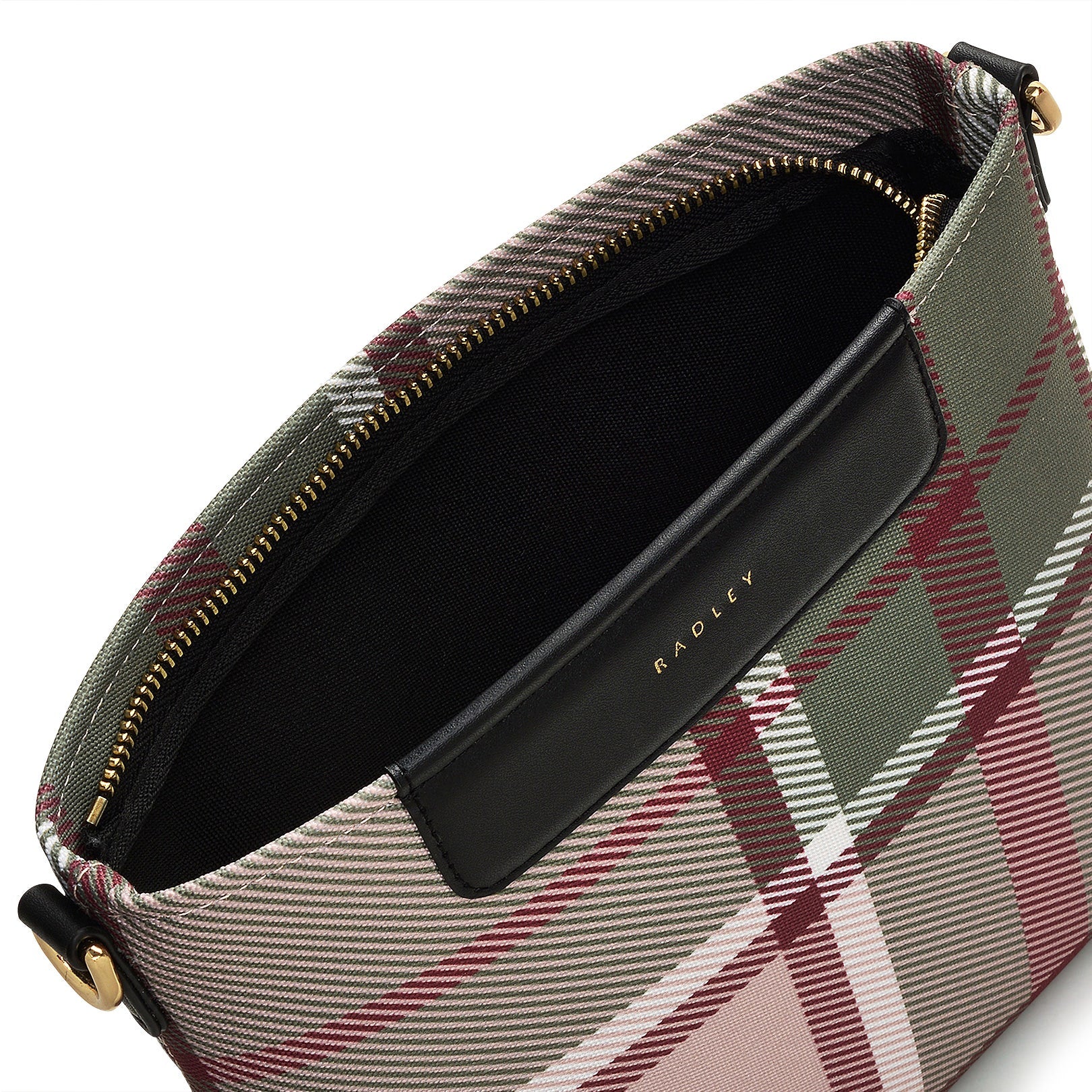 Racing Green Small Cross Body Bag | Manor Gardens Check AW24 | Radley