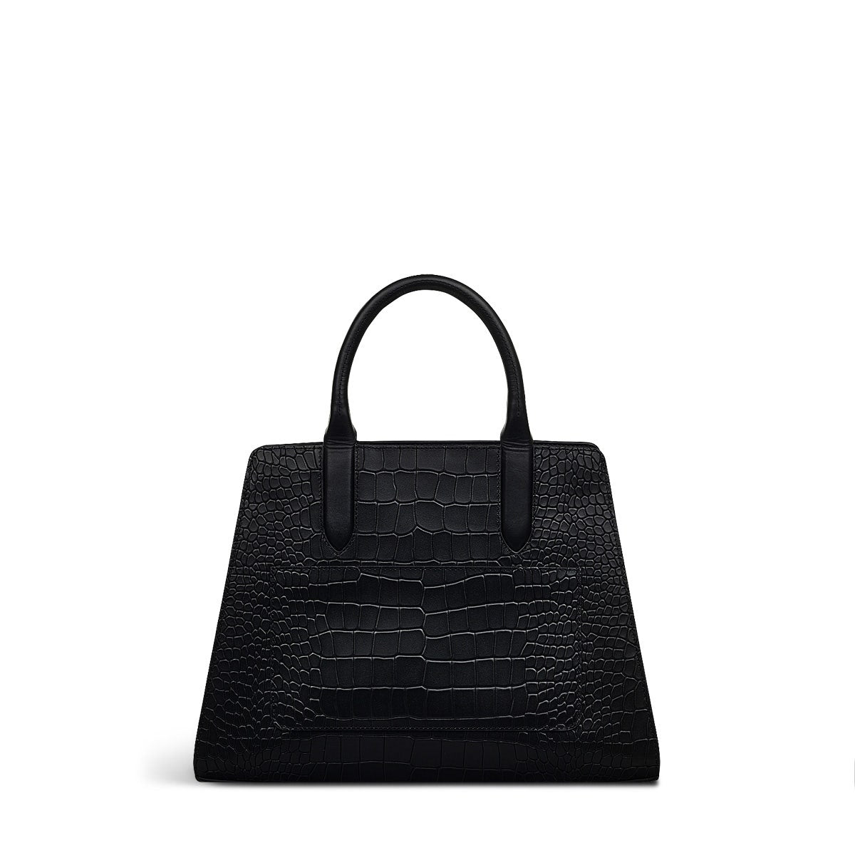 Glasshouse Leather Medium Grab Multiway Bag in Black - H2149001