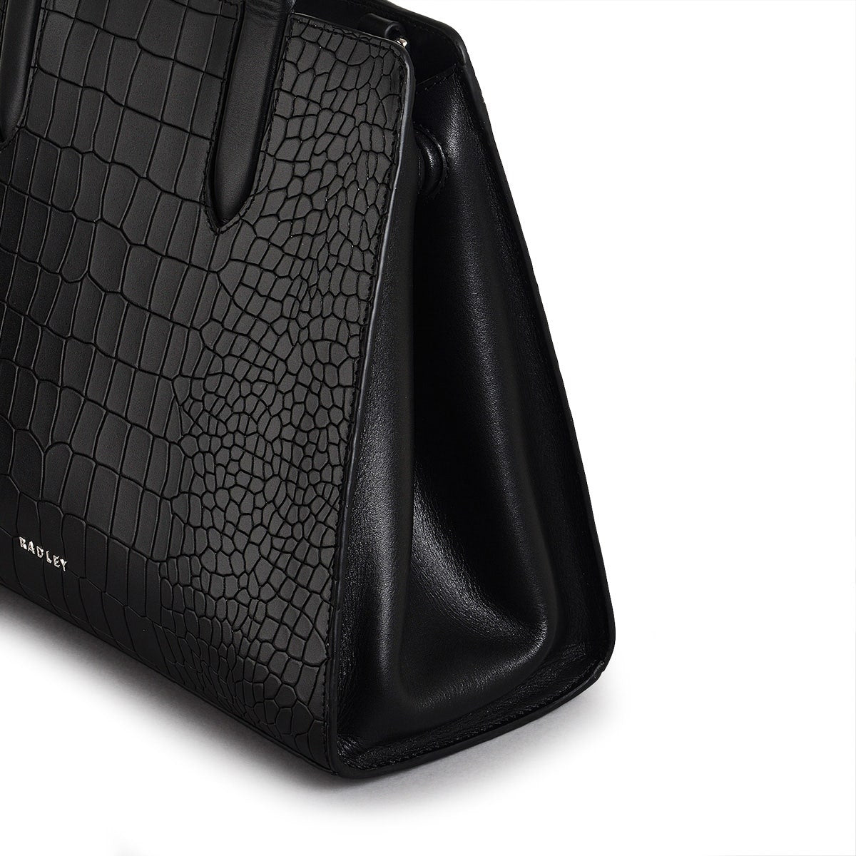 Glasshouse Leather Medium Grab Multiway Bag in Black - H2149001