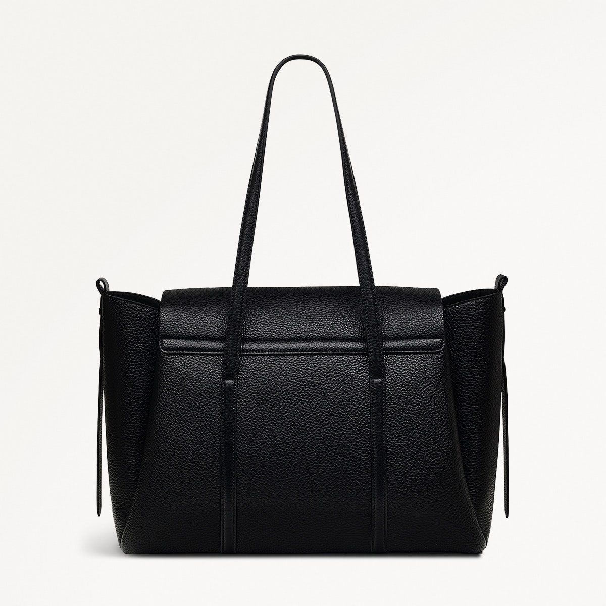 THE CHANCERY LARGE FLAPOVER SHOULDER BLACK