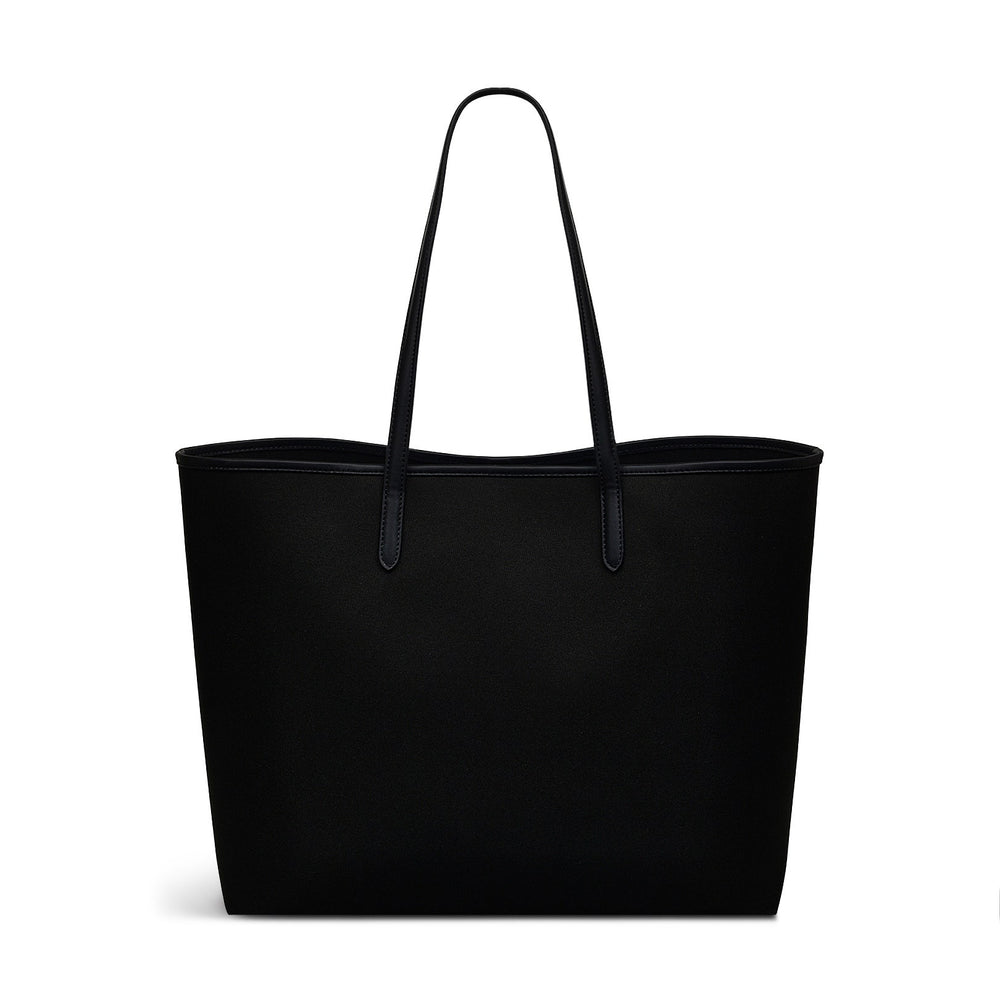 Southwell Gardens Fabric Large Open Top Tote Bag in Black - H2173001