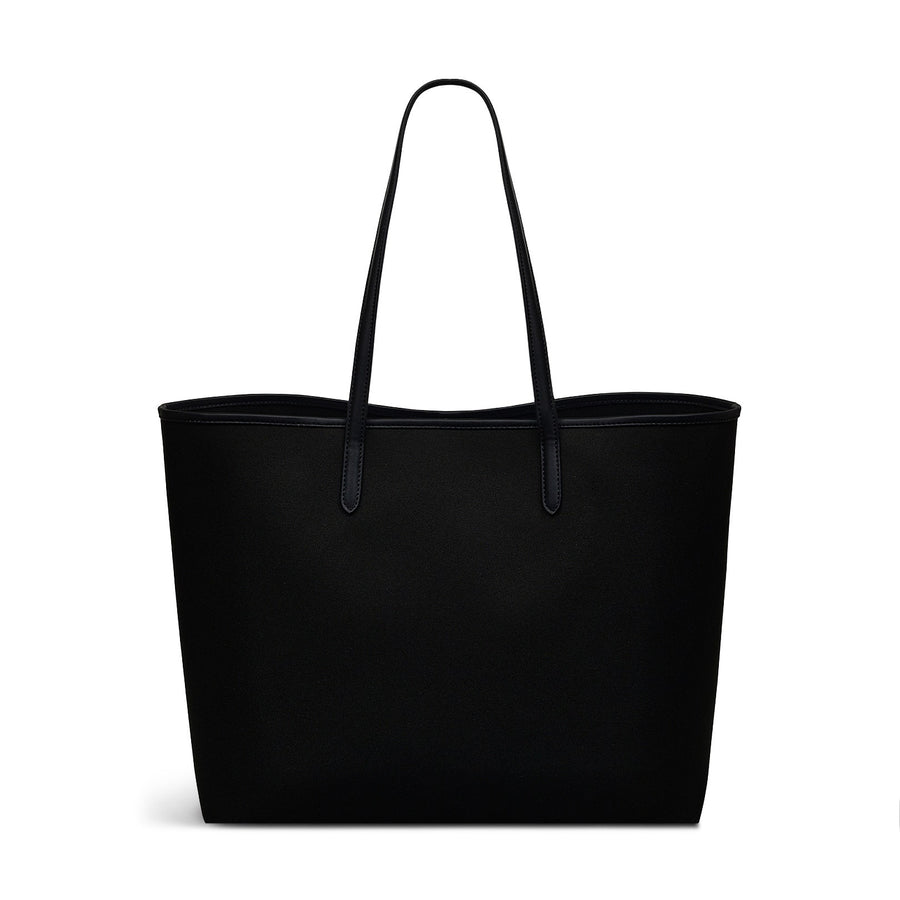 Southwell Gardens Fabric Large Open Top Tote Bag in Black - H2173001