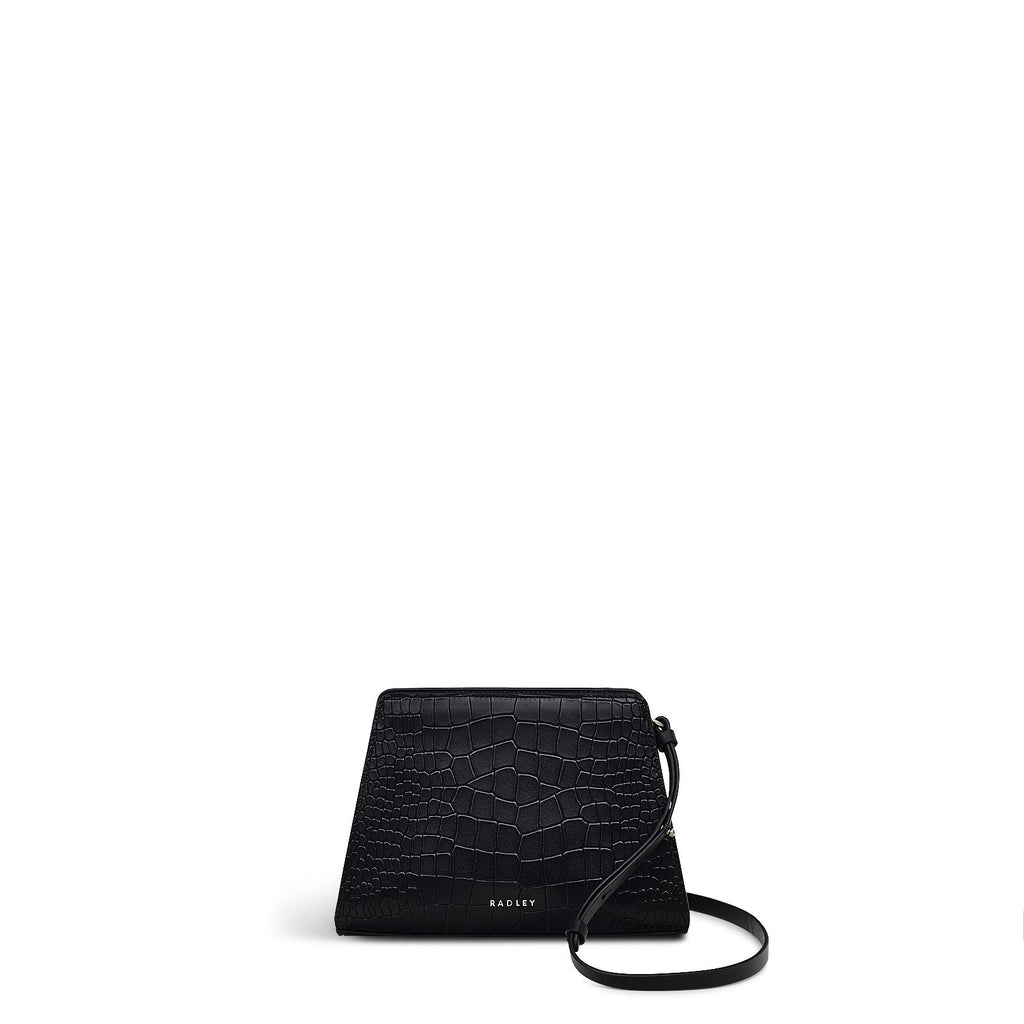 Glasshouse Faux Croc Small Open Top Crossbody Bag - RHC15502